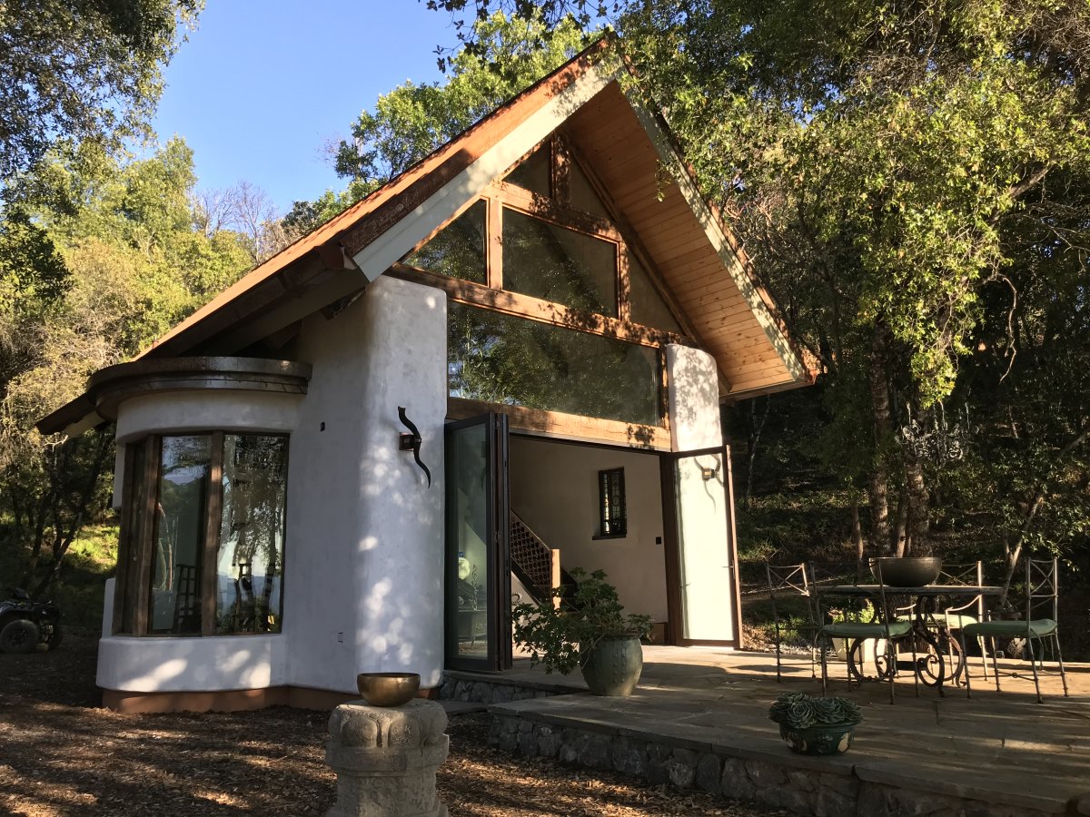 Hopland California Handhaus Hanfkalk haus Hemp House Hopland